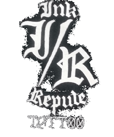 stylized Ink Repute I R logo